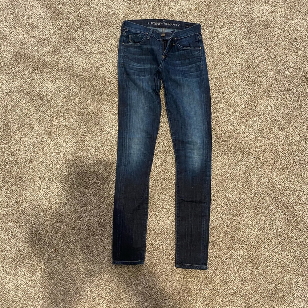 Citizen of humanity avedon low rise skinny jean